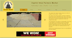 Desktop Screenshot of capitolviewfarmersmarket.com